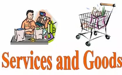 Goods and services. Goods services for kids. economic goods. goods and services presentation.