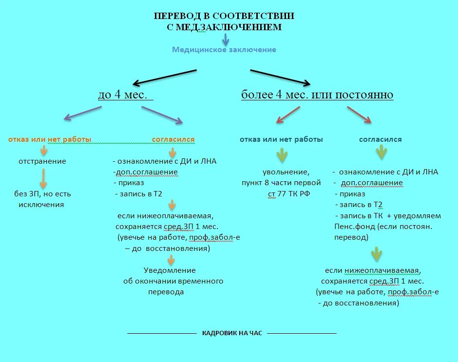Алгоритм действий для запоминания. Инфографика алгоритм. Перевод на другую работу в соответствии с медицинским заключением. Перевод по медицинскому заключению. Алгоритм действия перевод