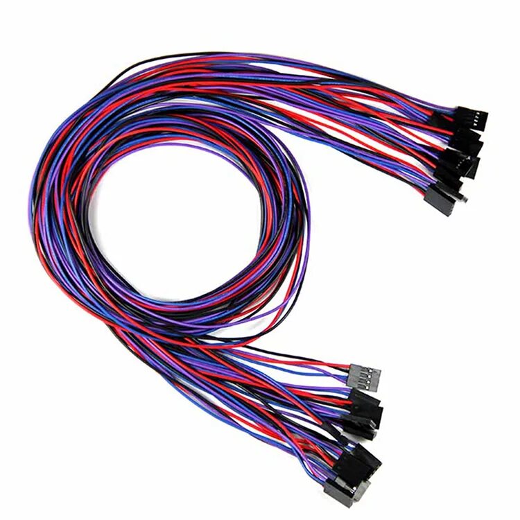 Dupont Jumper wire Cable 3 Pin. Dupont female Pin кабель. Провод Dupont 4 Pin. Разъем FEP 4pin, комплект (мама). 4 pin мама
