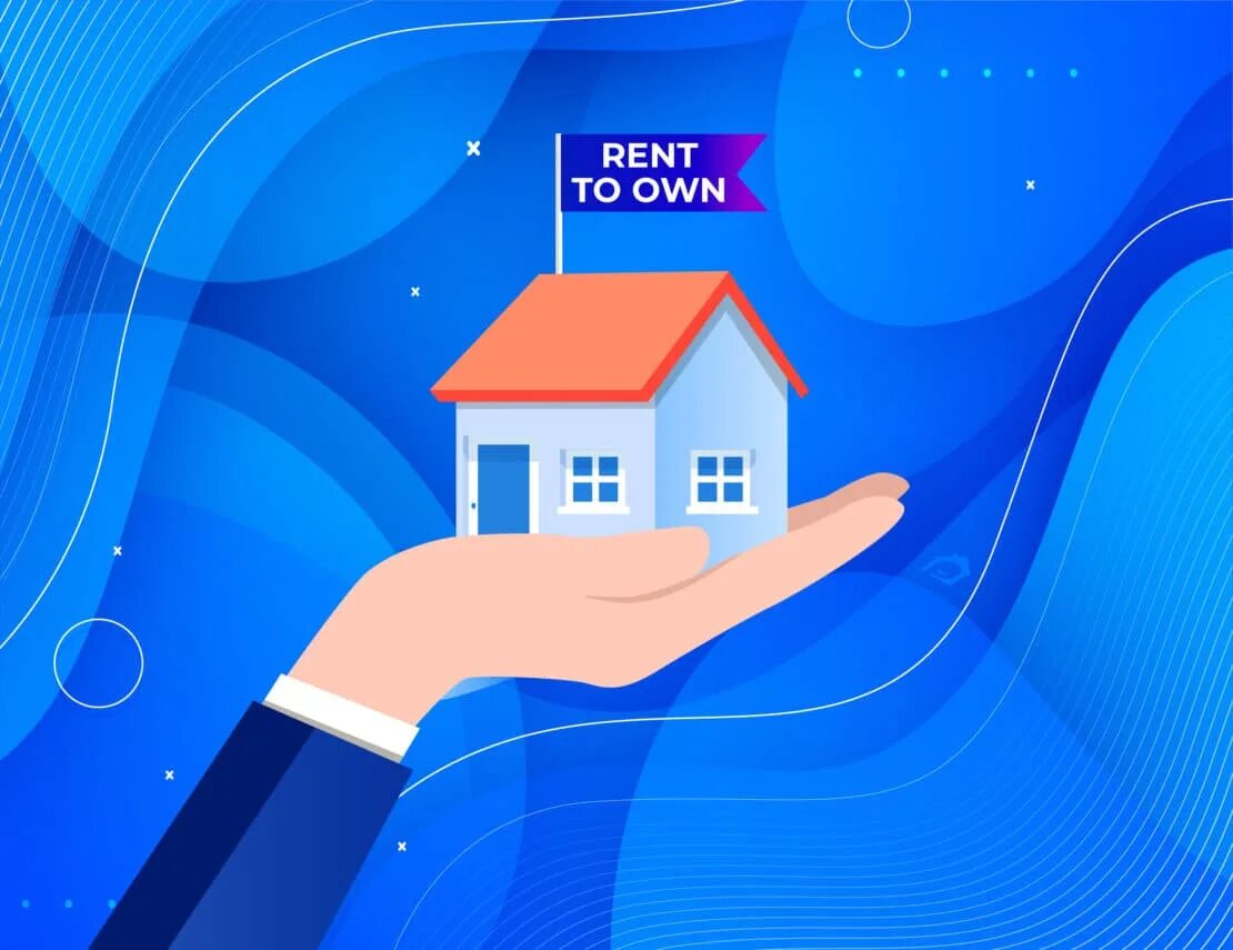 To own. Rent to own scheme. rent. own.