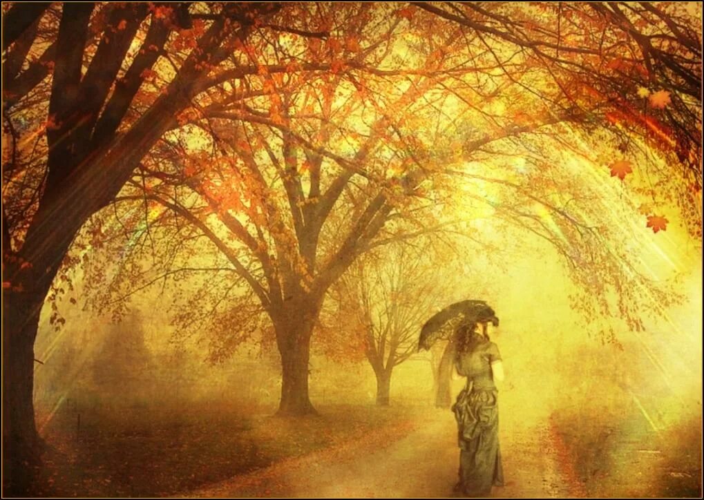 Осень в душе человека. Душевная осень. Дама в осенней аллее. Уходит осень. Душа осени.