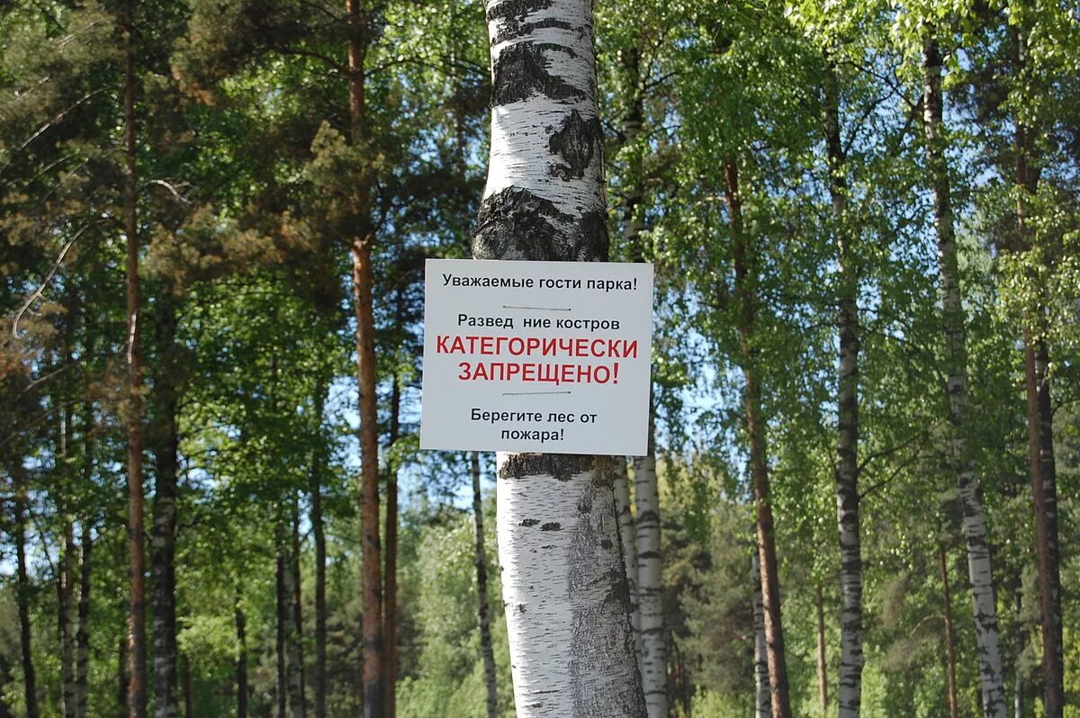 Посещение оопт
