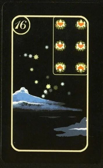 Карта звезды Ленорман. 32 Карта Ленорман. Звездам Ленорман карта дня. Карта луна ленорман