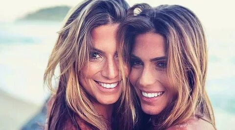 Знакомьтесь: 28-летние сёстры-синхронистки Биа и Бранка Ферес: 