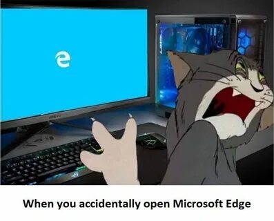 Edging meme