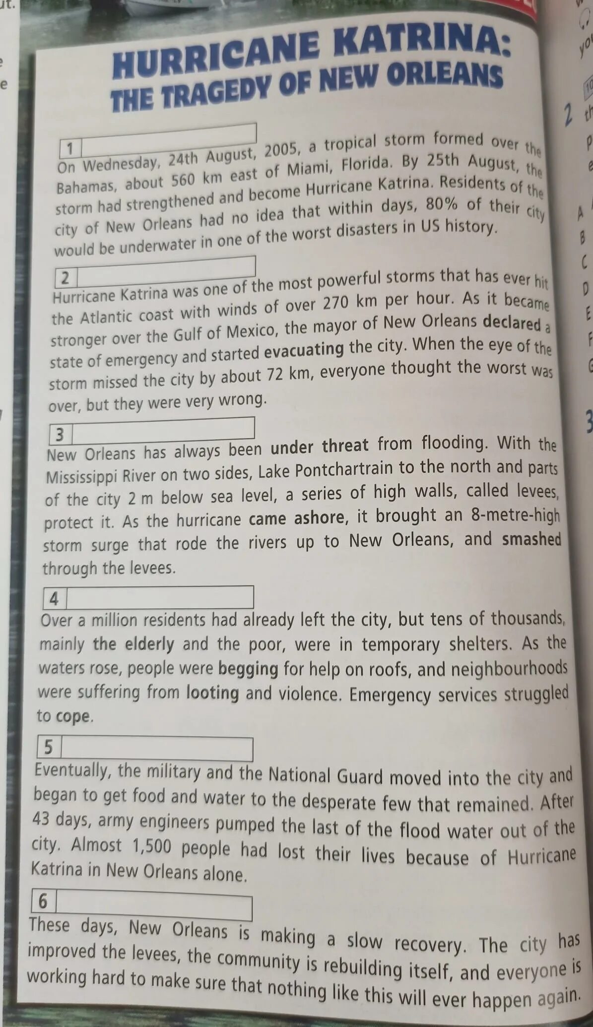 Reading в Match the headings (a to f) to the paragraphs. Match the headings a to f to the paragraphs 41 to 45 there is one Extra heading. Read the text Match the headings to the paragraphs. Read the text and Match the headings a-f to the.