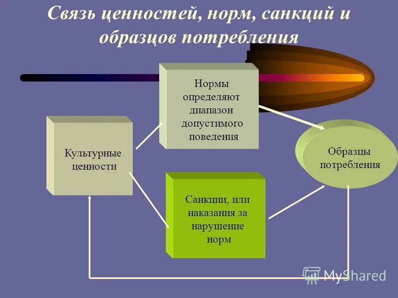 Модель поведения санкции. Модель поведения санкции