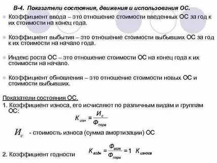 Общий показатель состояния рынка