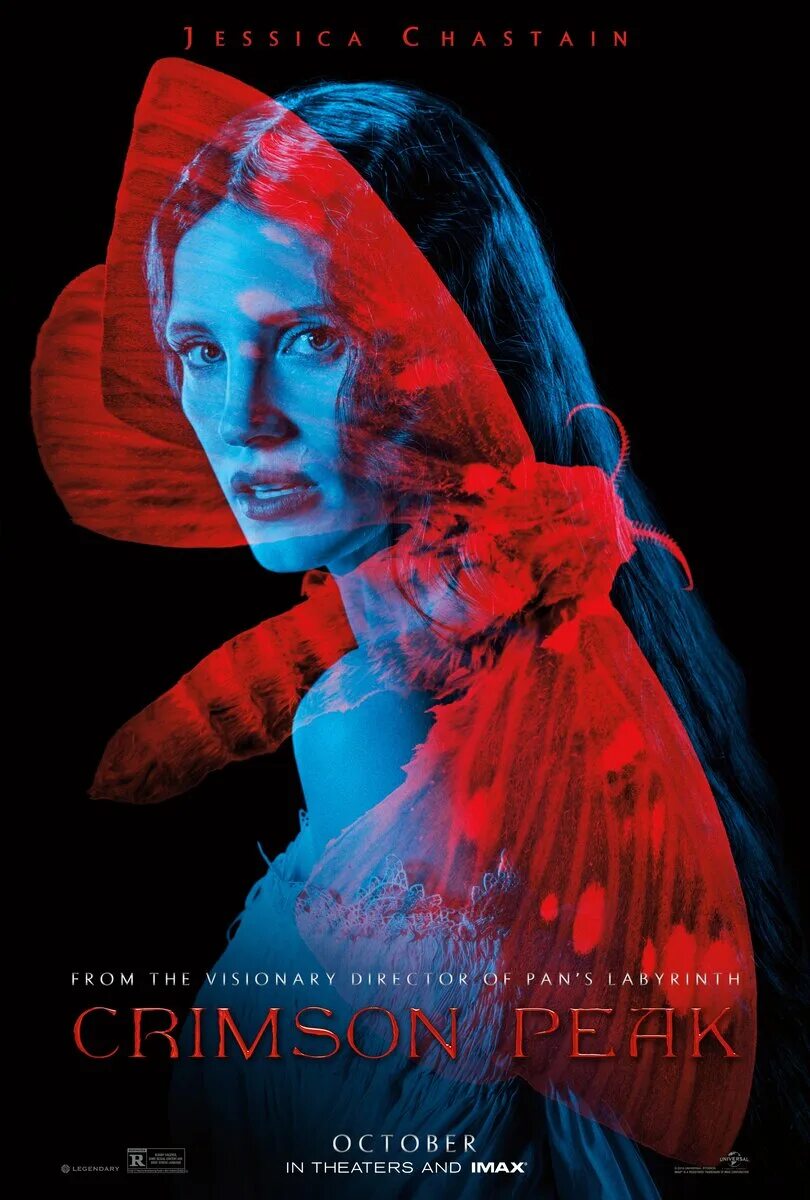 Багровая 2015. Багровый пик / Crimson Peak / 2015 Постер. Миа Васиковска Багровый пик. Crimson Peak Постер.