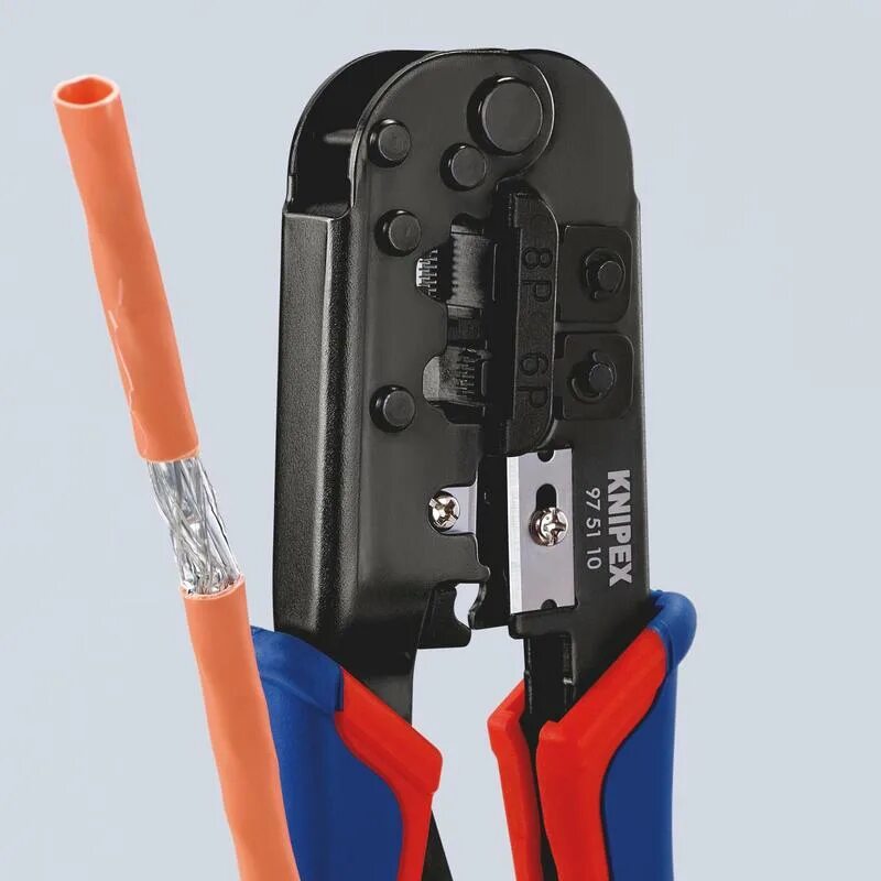Как называется обжим для проводов. Ручной обжимник knipex kn-975110. клещи knipex kn-975110. knipex rj45. knipex 97 51 10.