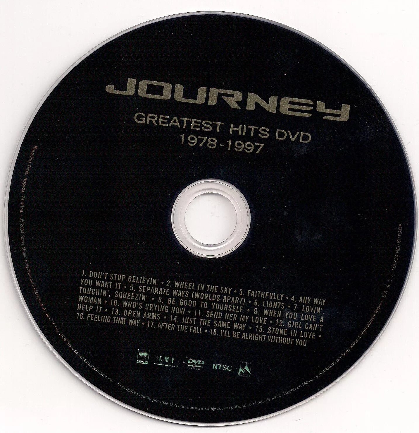 The greatest journey. Dvd 1997. journey infinity 1978. journey &quot;greatest hits 2&quot;. greatest hits 92.