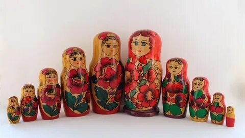 Богородская игрушка матрешка