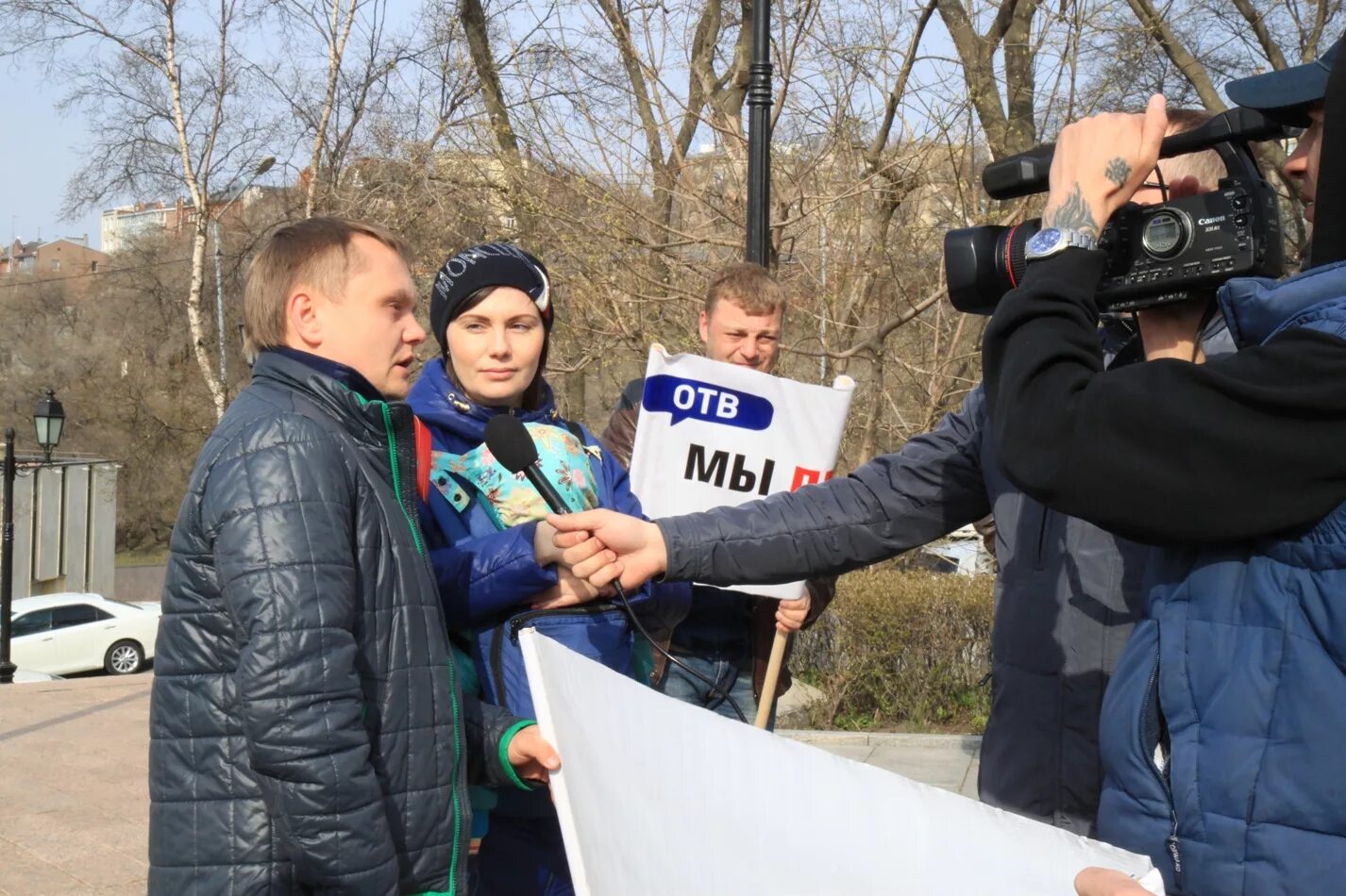 1 канала владивосток на сегодня. Отв Владивосток. Отв прим сотрудники. Телеканал отв прим. Сотрудники отв прим Владивосток.