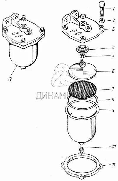 Фильтр грубой очистки топлива КАМАЗ 740-1105010. Фильтр топливный грубой очистки КАМАЗ 740. Топливный фильтр грубой очистки КАМАЗ 43106. Фильтр грубой очистки КАМАЗ 43118. Стакан грубой очистки