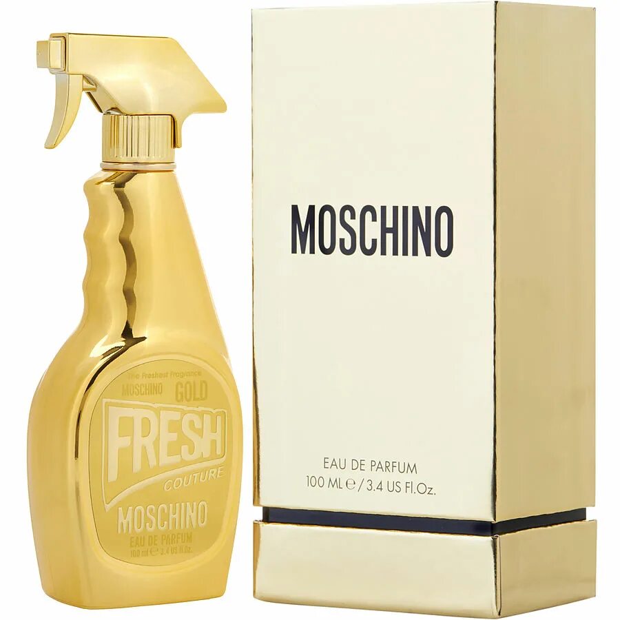 Moschino Fresh Gold 100 мл. Moschino Gold Fresh Couture. Moschino Fresh Gold Eau de Parfum. Moschino Fresh Gold Couture Lady Test 100ml EDP.