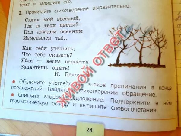 Прочитайте выразительно стихотворение выпишите. Прочитайте выразительно стихотворение 1. Садик мой веселый где ж твои. Стихотворение Белоусова осень. Садик мой веселый где.