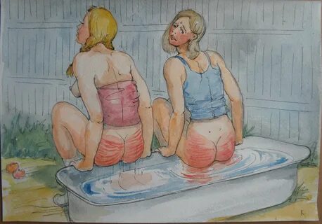 Gesperax, Spanking Illustrations Part 3.