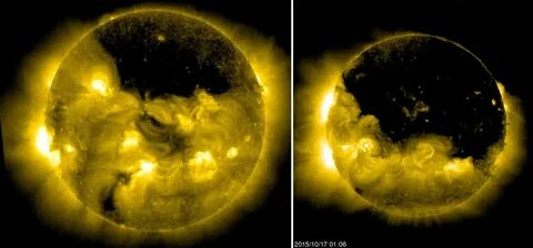 Hole in the sun