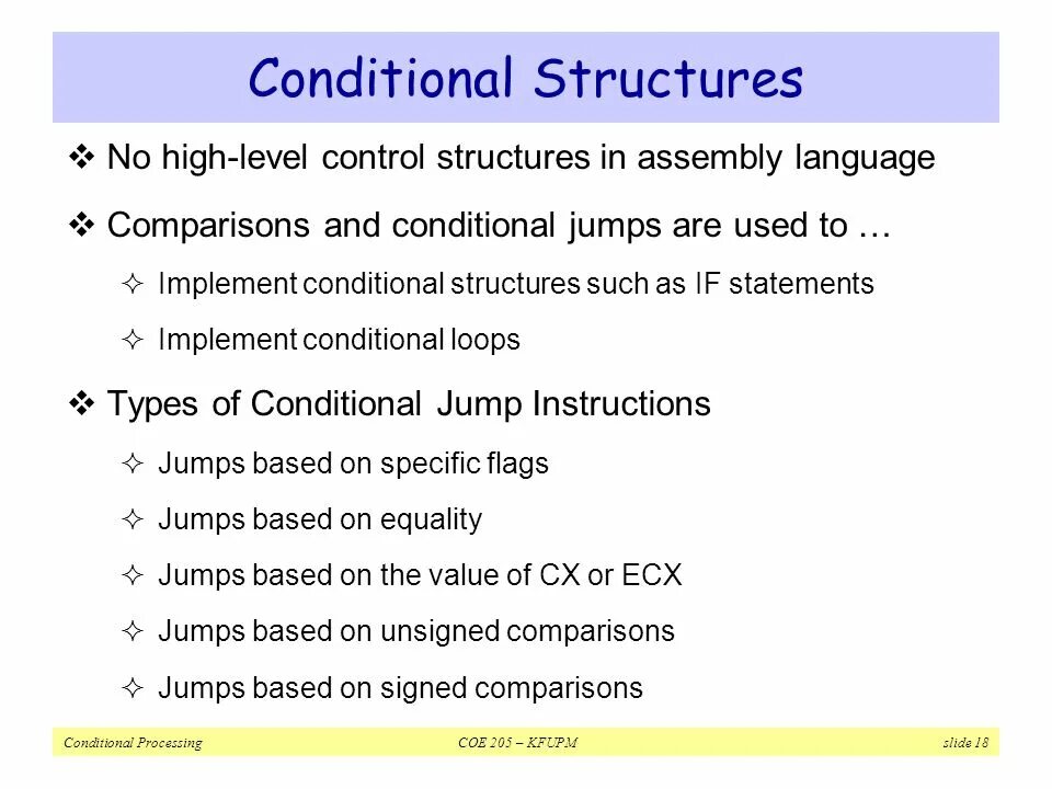 Control conditions. Struct Assembly. Conditioning implement. Conditioning process