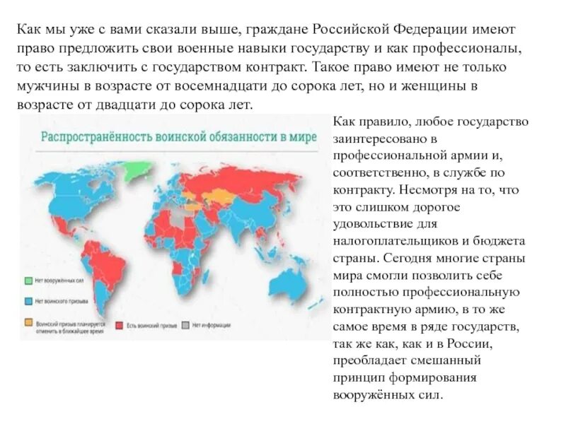 Какая страна без армии. Страны с обязательной военной службой. Обязательная армия страны. Страны с контрактной армией. Страны с обязательной службой в армии.