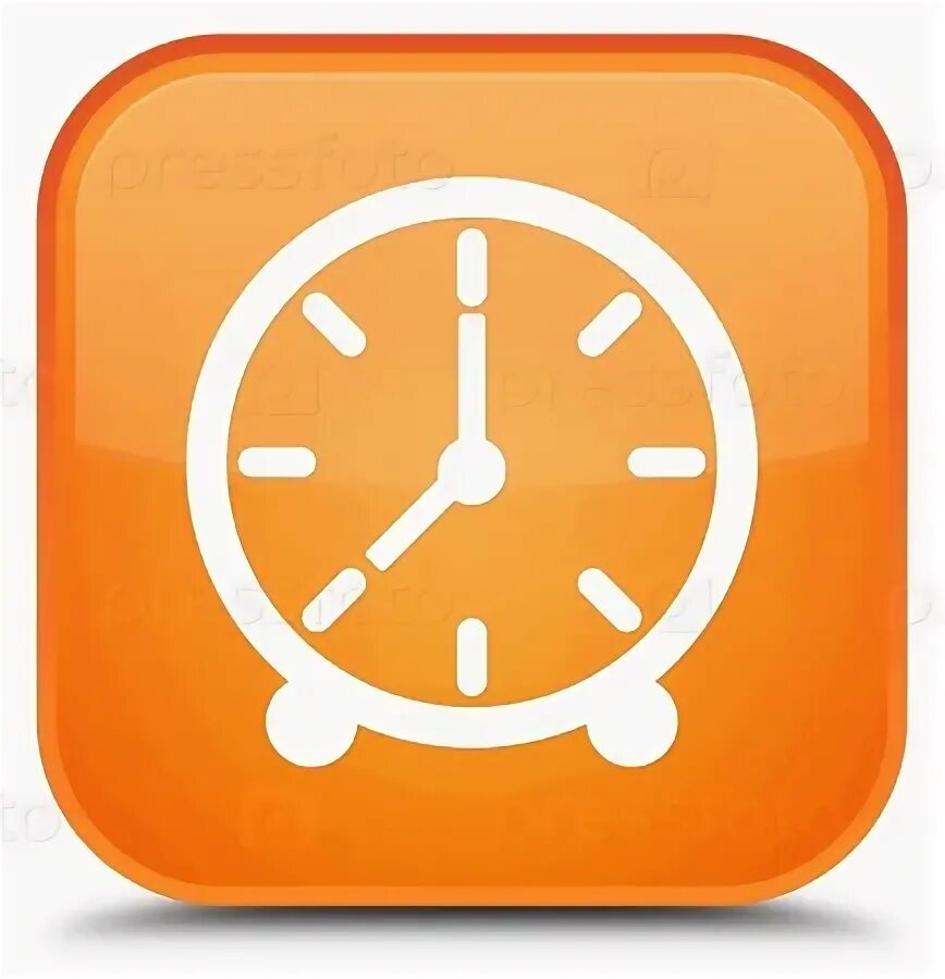 Кнопка 1 час. Иконка время. Clock кнопка. Оранжевый квадрат часы апельсин. Кнопка будильника Аквамист.