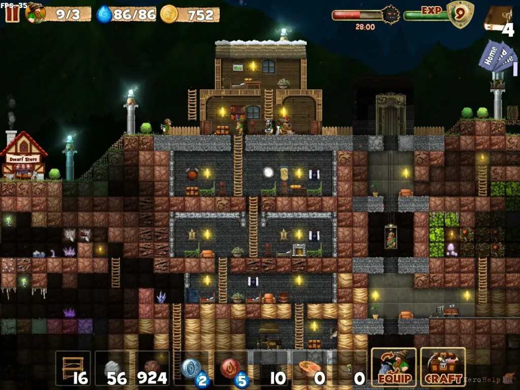 Craft the world версия. Игра Craft the World. Craft the World Гномы. Craft the World база в подземелье. Craft the World Шахты.