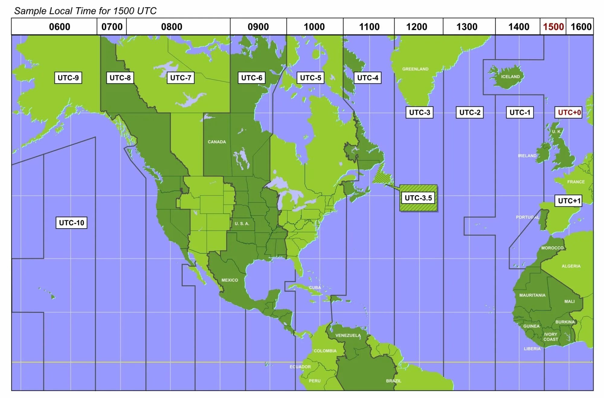 Use time zone