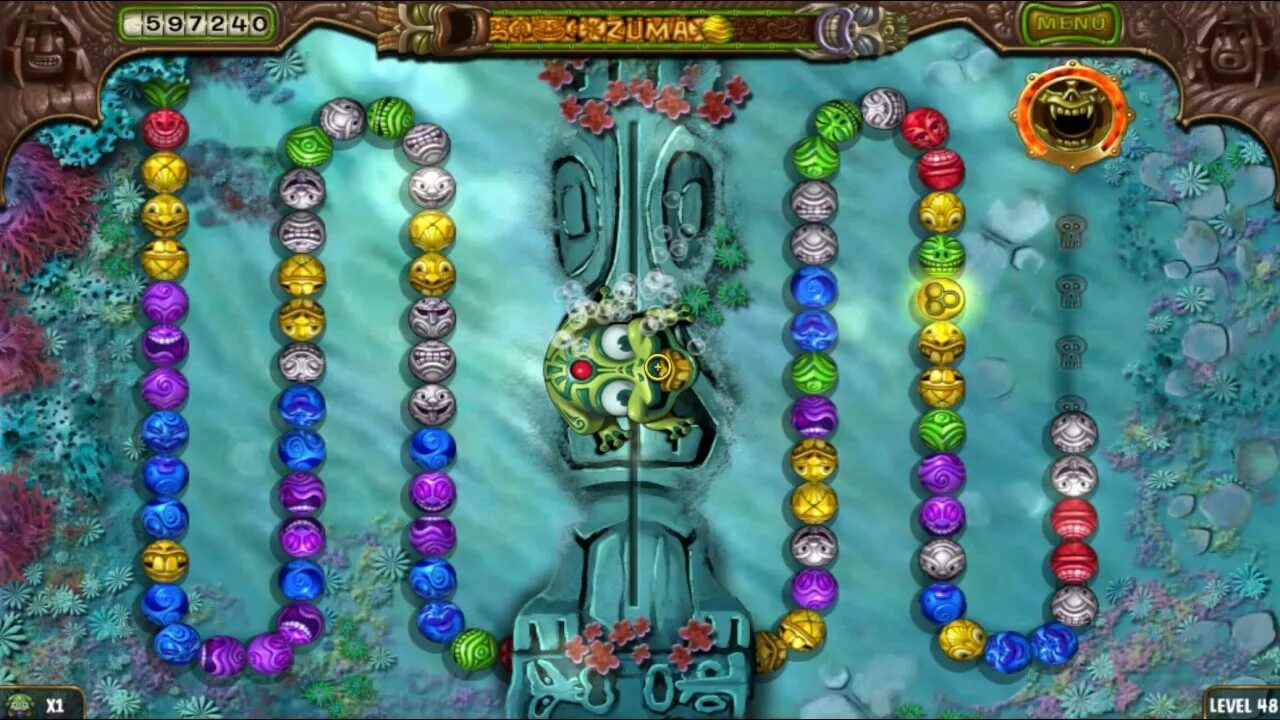 Zuma s Revenge Boss 5. Zuma Revenge 48. Зума реванш боссы. Zuma's Revenge Insane Level. 48 level