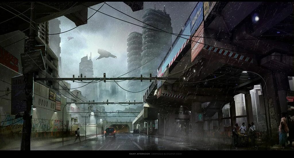 The nearest future go the. Sci-Fi photobash. Фотобаш киберпанк. Уличный фонарь киберпанк. Sci-Fi photobash библиотека.