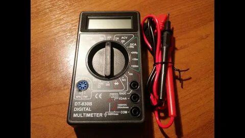 Dt830b мультиметр инструкция на русском