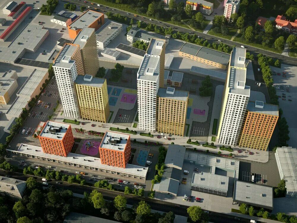 Купить 2-комнатную квартиру, 57 м² по адресу Рязань, улица Чкалова, 23, 6 этаж з