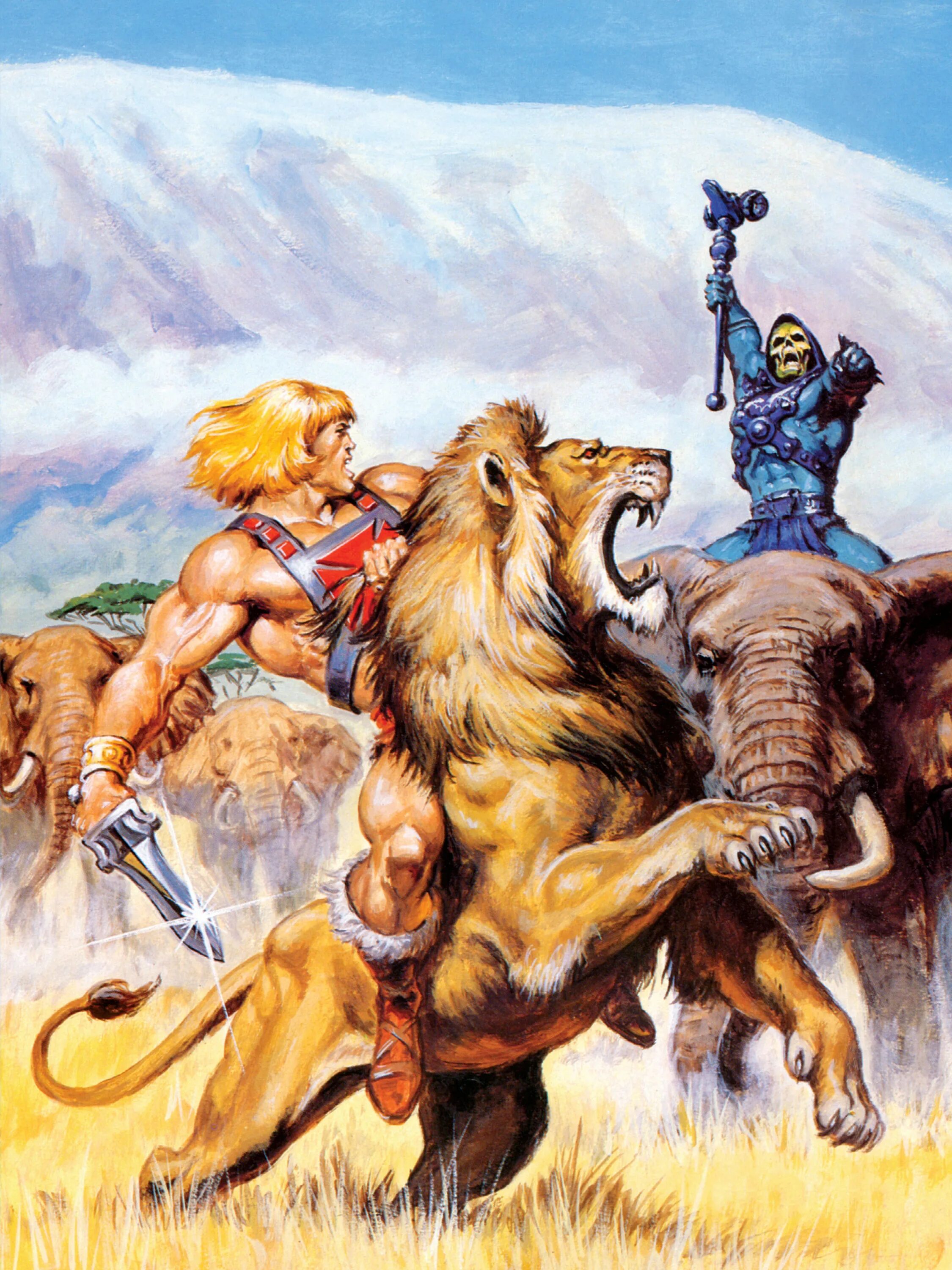 He s a man he can. Earl norem Art. Рисунки художника Earl norem. He man Art. He-man the Masters of the Universe Art.