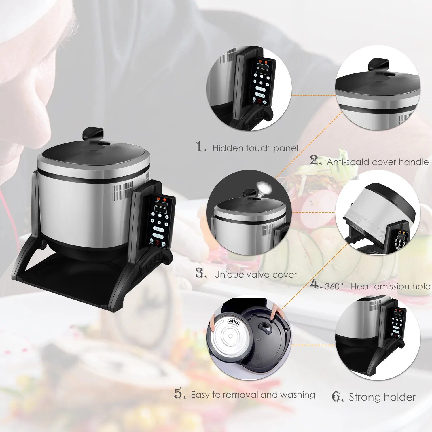 Xiaomi smart cook. Кухонная машина Xiaomi Smart Cooking Robot. Кухонный робот Xiaomi Smart Cooking Robot серый. Robo cookrl-80100 кухонный комбайн. RL-80100 Robo Cook.