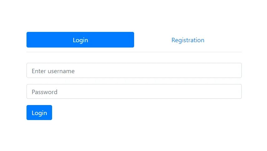 Registration login