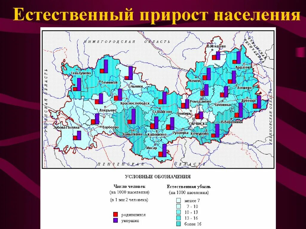 Карта плотности населения Мордовии. Республика Мордовия плотность населения. Плотность население Мордовии по районам карта. Население Мордовии карта.