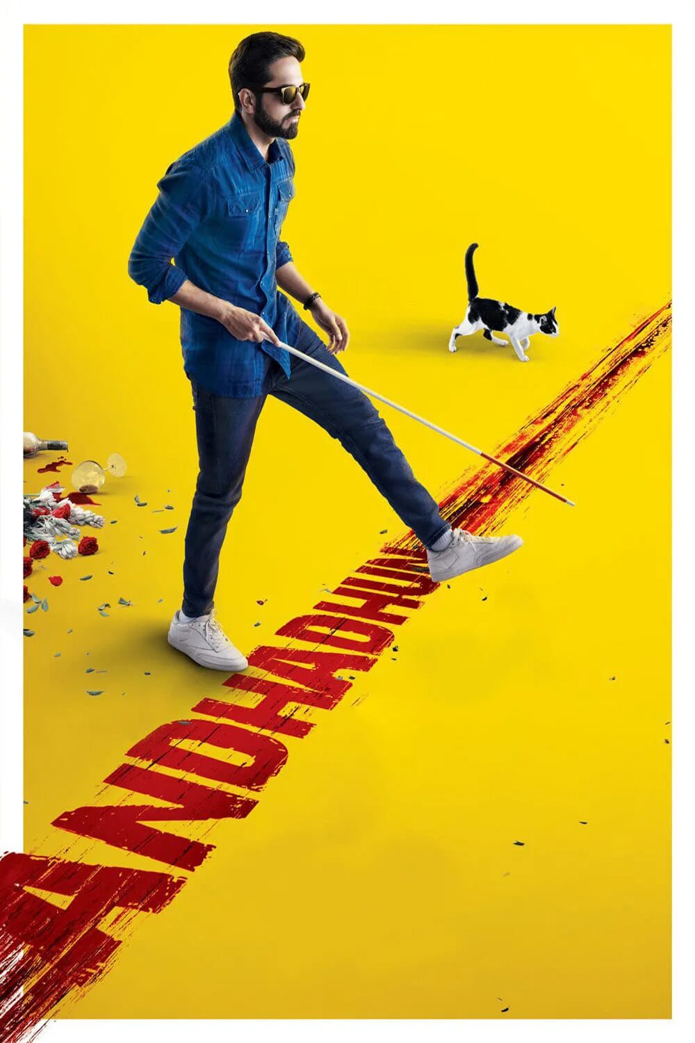 Стреляйте в пианиста 2019. ANDHADHUN 2. ANDHADHUN 2018. Стреляйте в пианиста Постер.