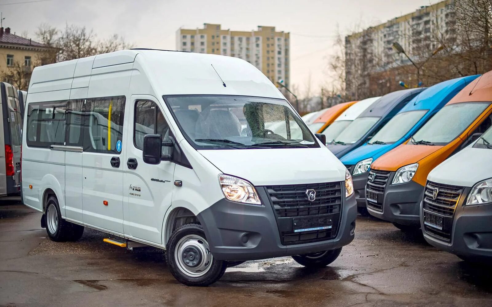 Пассажирский автобус газель некст