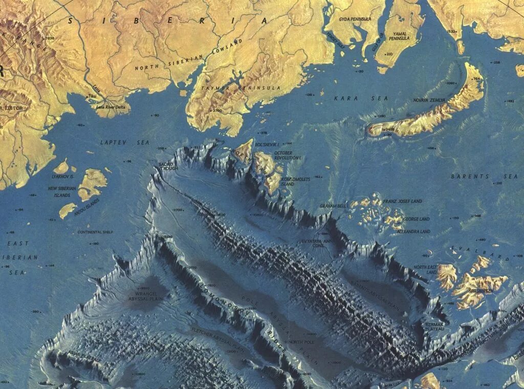Чёрное море глубина рельеф. Северный Ледовитый океан рельеф дна океана. Рельеф дна Северного Ледовитого океана. Хребты Северного Ледовитого океана.