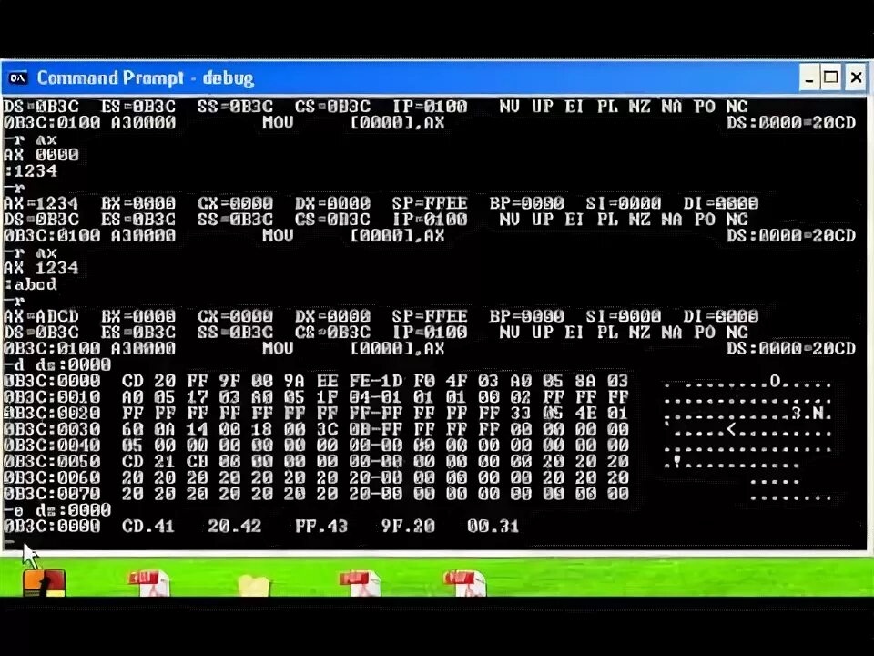 Windows 3.0 debug 1.14. Ym debug