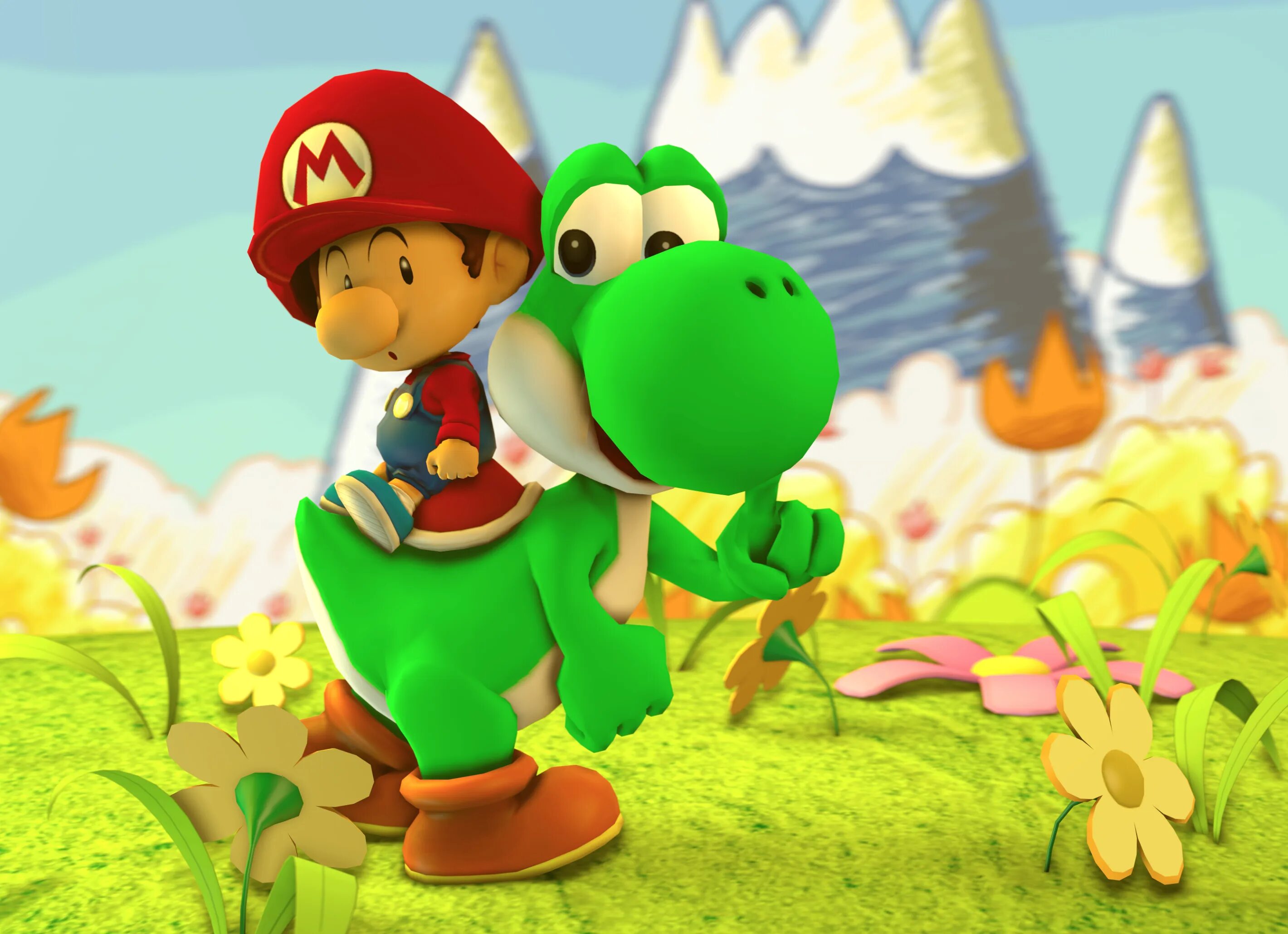 Mario yoshi island 2