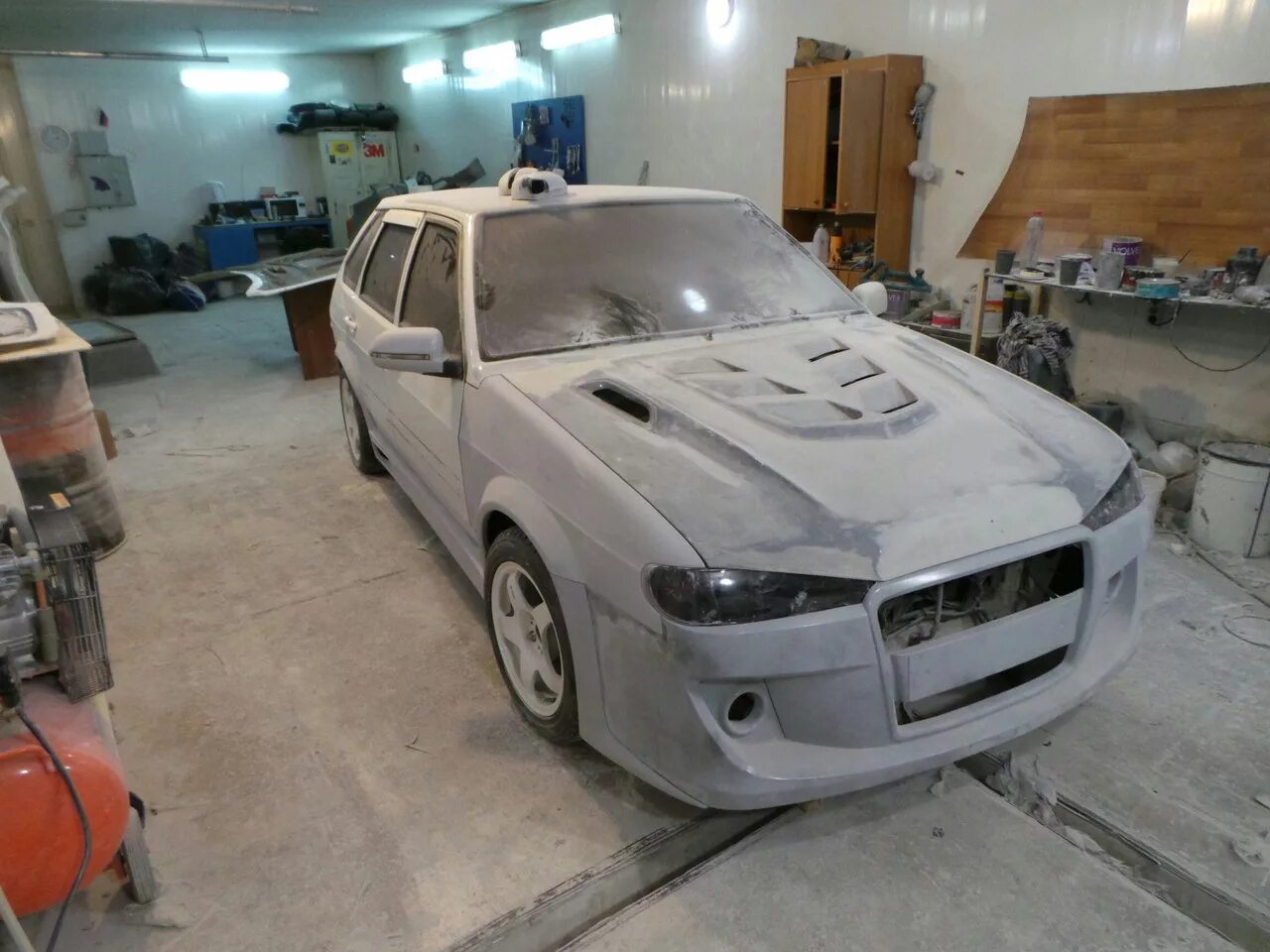 Урааааааааааааа капот купил! - Lada 2115, 1,5 л, 2006 года тюнинг DRIVE2