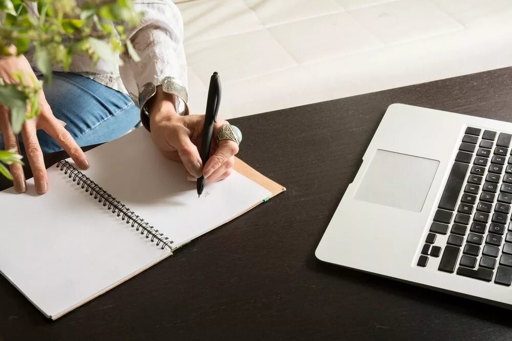 In your notebook