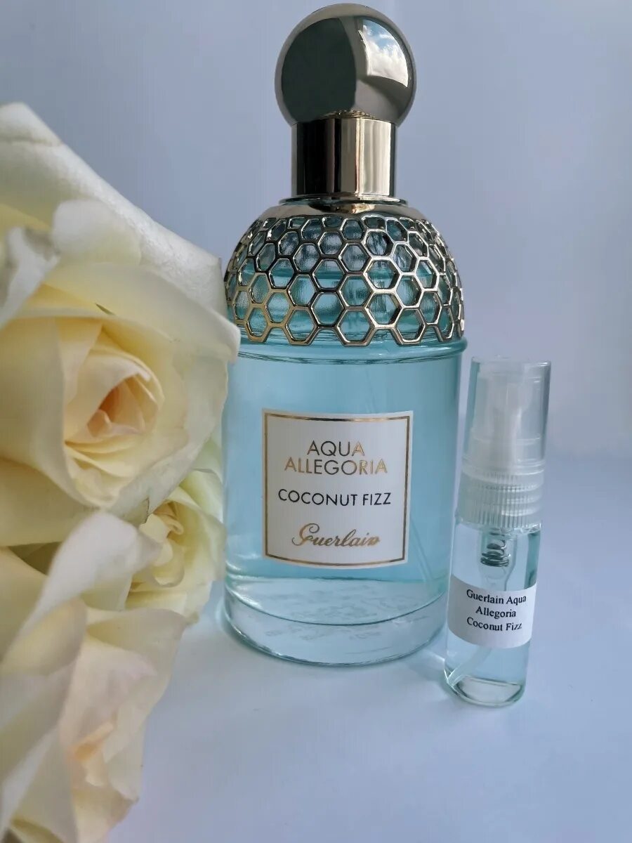 Guerlain Aqua Allegoria Coconut Fizz. Духи Aqua Allegoria Coconut Fizz. Guerlain Coconut Fizz.