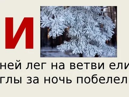 Иней ложится