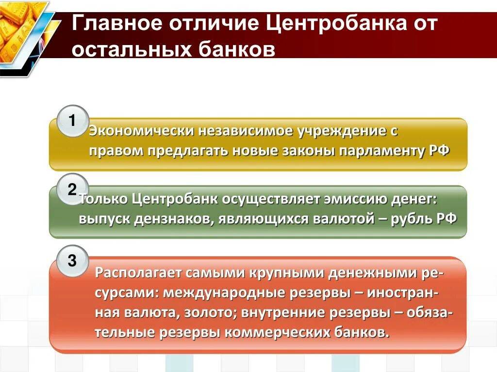 Различия центрального и коммерческого банков. Коммерческий банк отличия. Центральный банк отличие. Центральный банк от коммерческих банков.