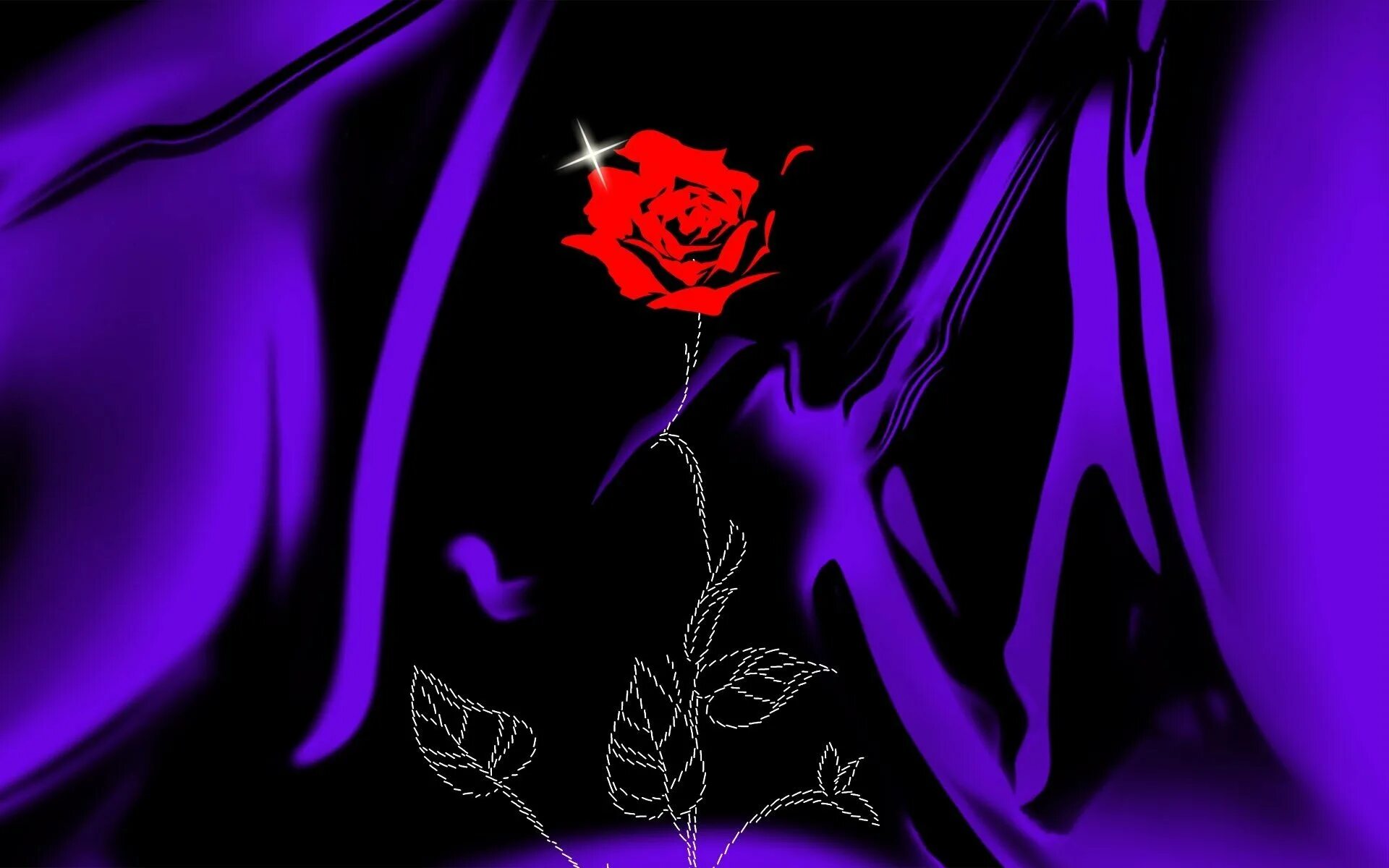 Черный фиолетовые рисунки. Фиолетово черные обои. Фиолетовая роза на черном фоне. Гроза фиолетовая на черном фоне. Неоновые розы фиолетовые.