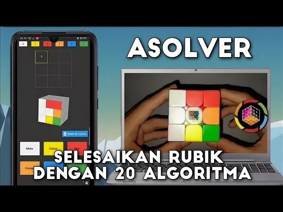 Asolver - решение головоломок. Asolver - решение головоломок. Asolver. Asolver. Кубик кубик рубика из 3 цветов 3 на 3 с закругленными гранями.