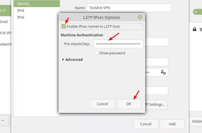 Ipsec debian. Общий ключ ipsec что это. ubuntu ipsec client.