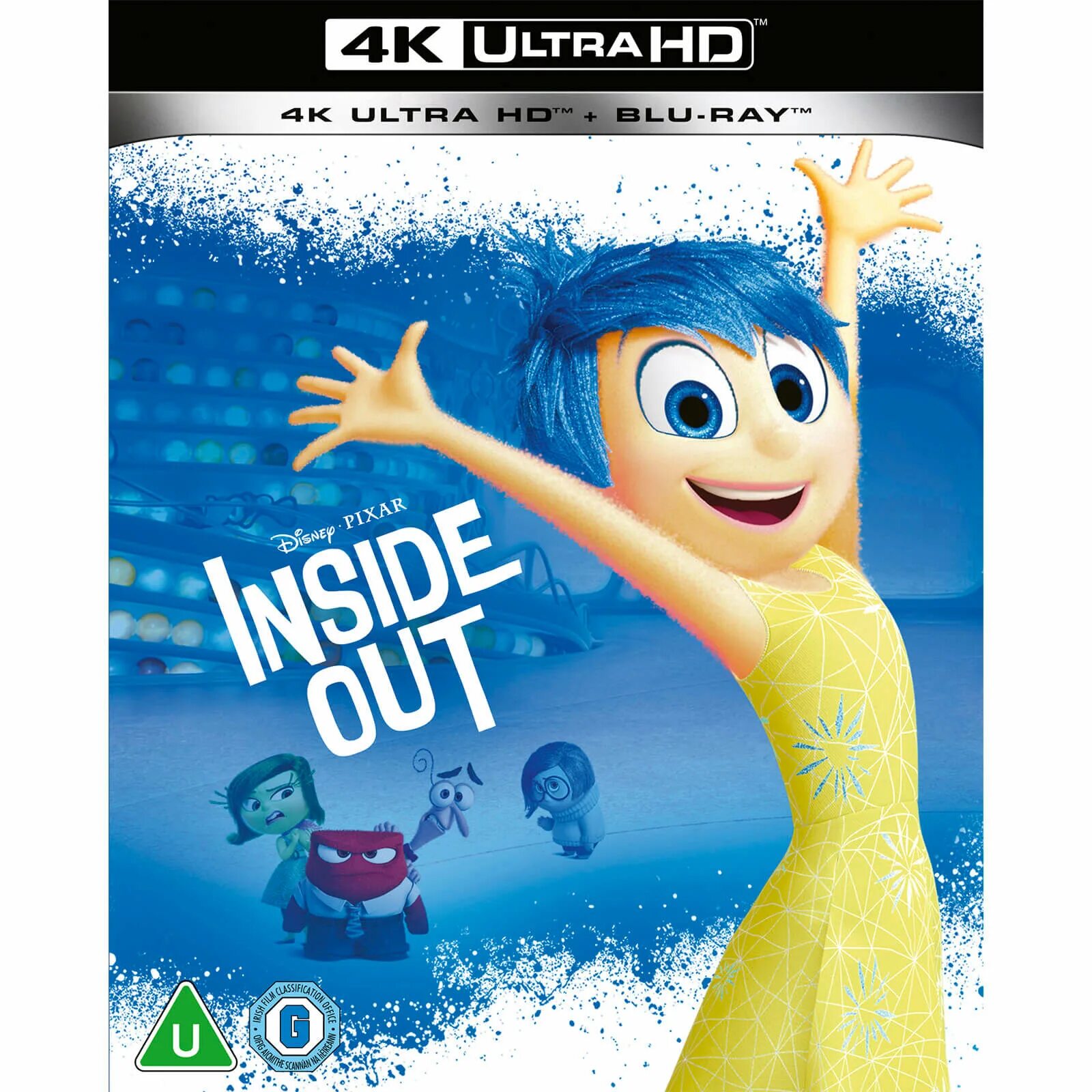 Диск головоломка. Головоломка  inside out (2015). головоломка диск. головоломка dvd. disney 4k blu ray.