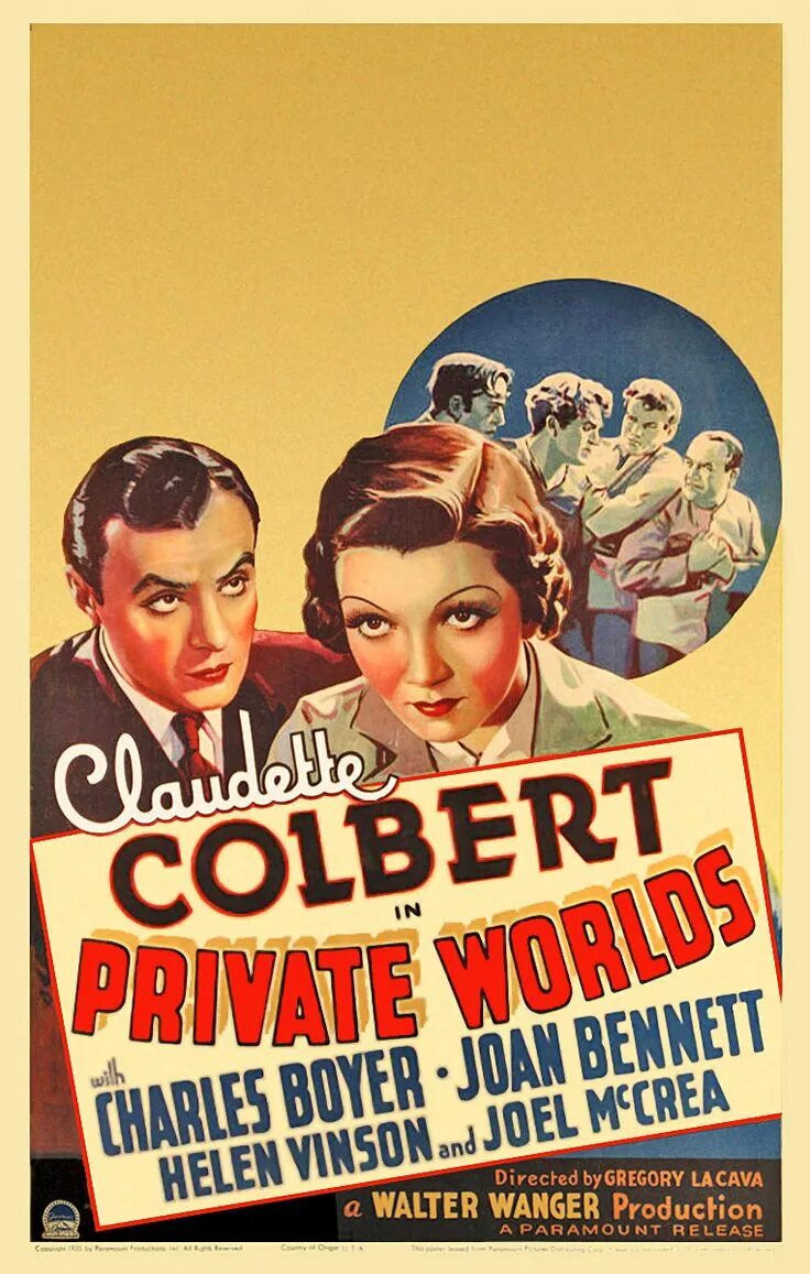 Private Worlds 1935. Private poster. Private worlds